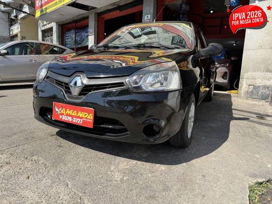 RENAULT CLIO 1.0 EXPRESSION 16V FLEX 4P MANUAL RENAULT CLIO 1.0 EXPRESSION 16V FLEX 4P MANUAL